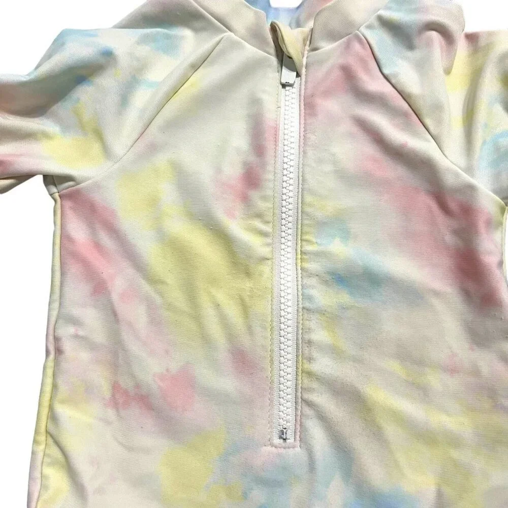 Old Navy 3T Tie Dye Rashguard Swim Bathing Suit